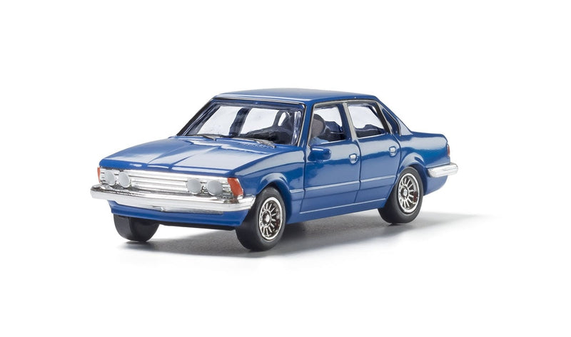 Woodland Scenics Auto Scenes H.O. Scale AS5363 Blue Sedan