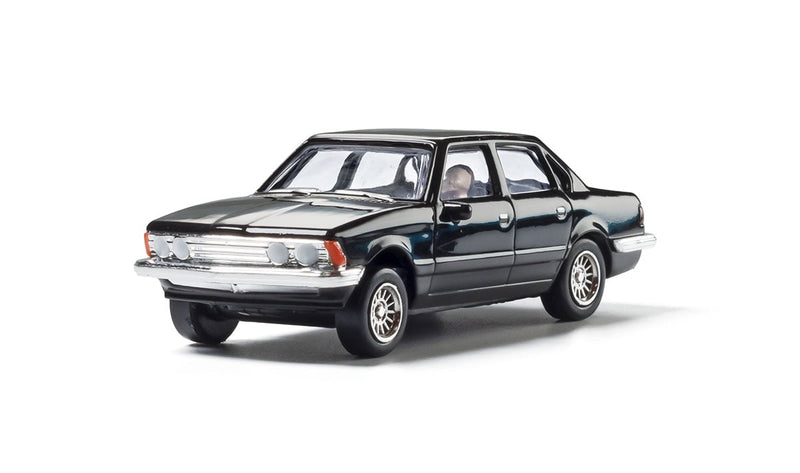 Woodland Scenics H.O. Scale Auto Scenes AS5367 Black Sedan