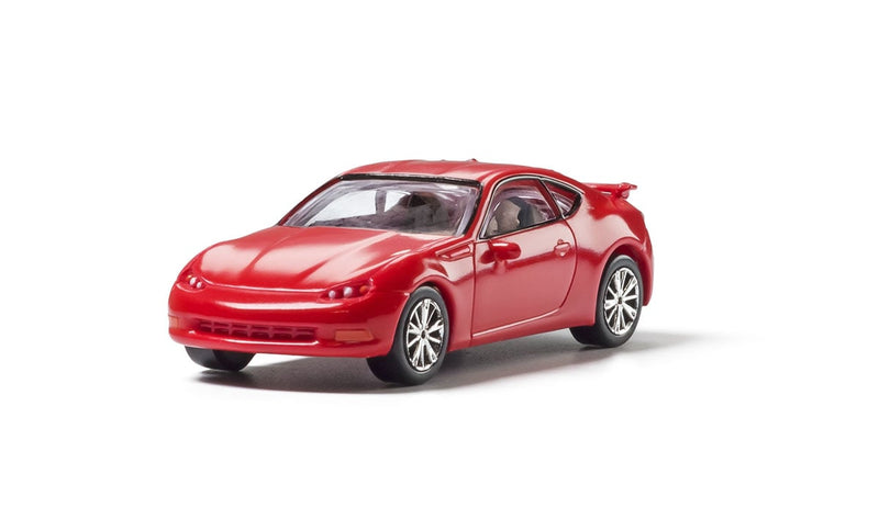 Woodland Scenics H.O. Scale Auto Scenes AS5369 Red Sports Coupe