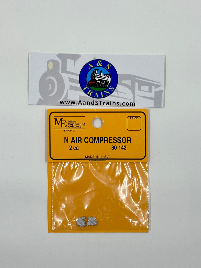 Micro Engineering Company N Scale 80-143 Air Compressor