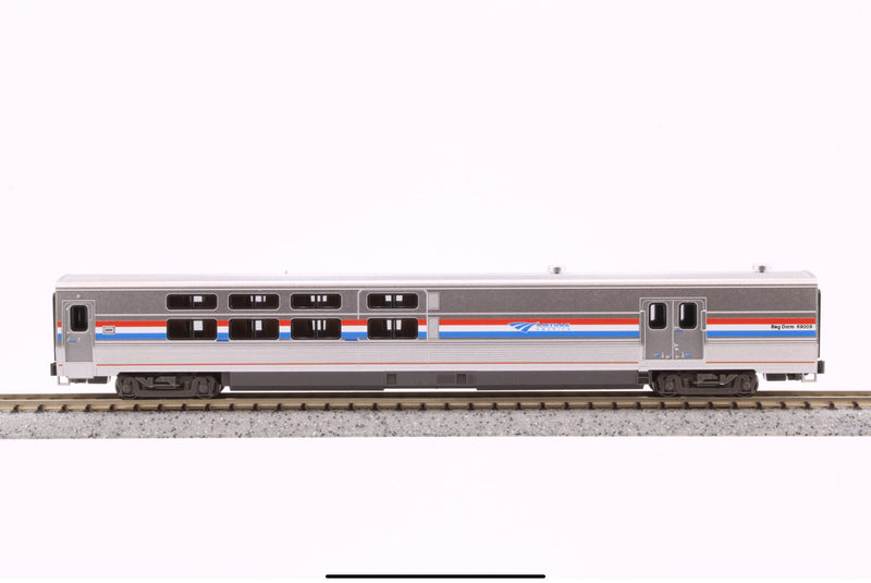 KATO N-Scale Amtrak Viewliner II Sleeper, Diner, Baggage-Dorm Phase III 4 Car Set