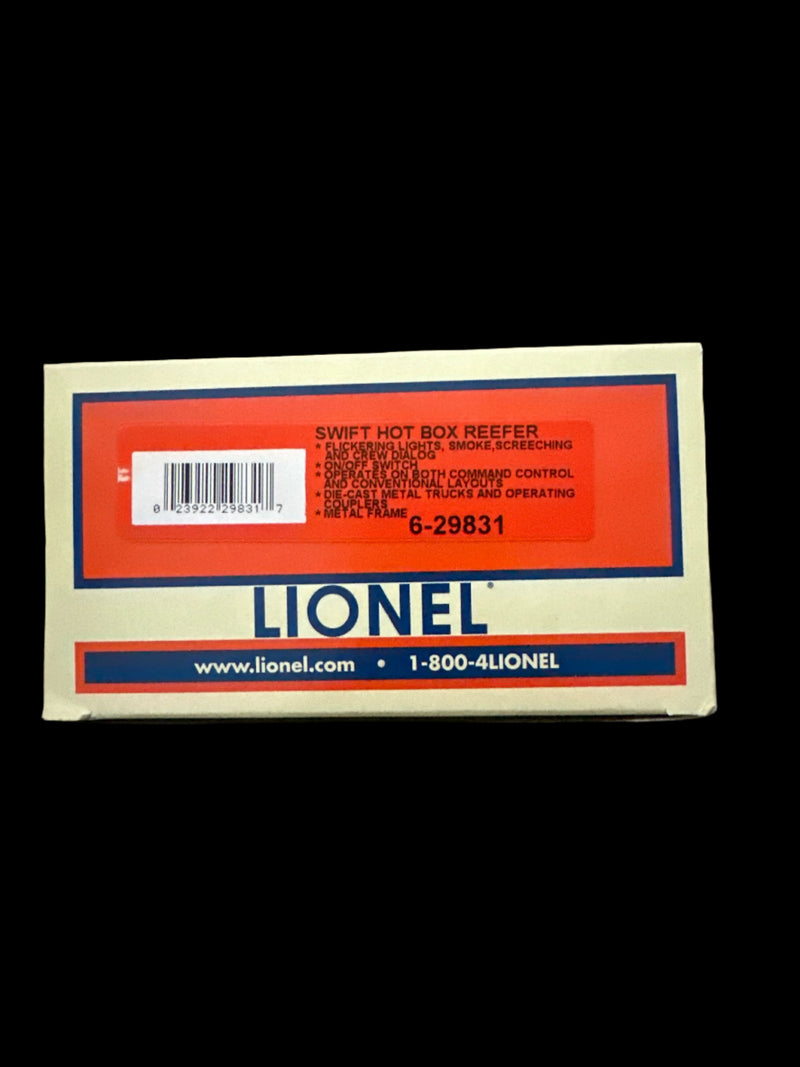 Lionel O-Scale Hot Box Reefer Swift No. 15342 (6-29831)