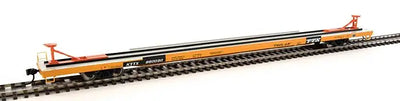 Walthers Proto H.O Scale 89' Bethlehem Flush-Deck Flatcar - Ready to Run -- TTX KTTX #960030