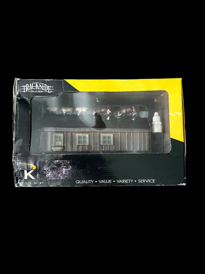 Legacy K-Line - Trackside - O-Scale - L-Shaped Ranch House - K-415006   **Damaged Box**