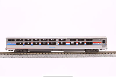KATO N-Scale Amtrak Viewliner II Sleeper, Diner, Baggage-Dorm Phase III 4 Car Set
