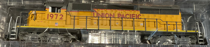 H.O. Scale Broadway Limited 6794 EMD SD40-2, UP 1972, YELLOW & GRAY W/LIGHTNING STRIPE, PARAGON4 SOUND/DC/DCC