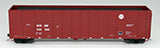 InterMountain H.O. Scale 4523003-06 FMC Ext Post Woodchip Gondola BNSF Circle Cross - Car no 541047