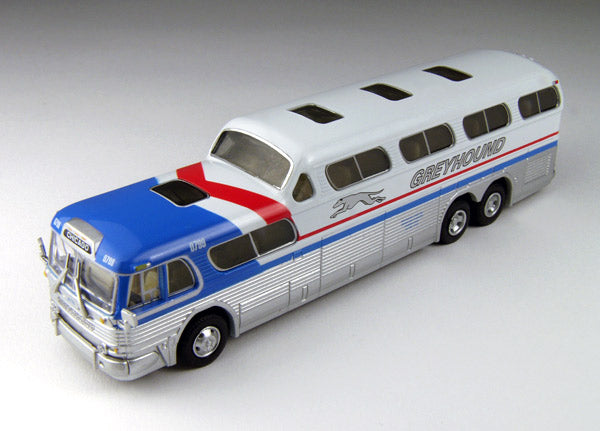 Mini Metals H.O. Scale 33112 GMC PD-4501 Scenicruiser Bus-1973-78 Greyhound Chicago