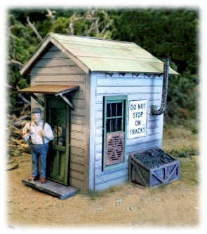 Bar Mills O Scale 0794 Crossing Shanty