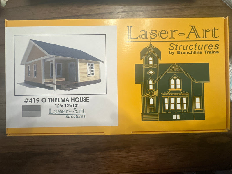Laser-Art O Scale 419 Thelma House