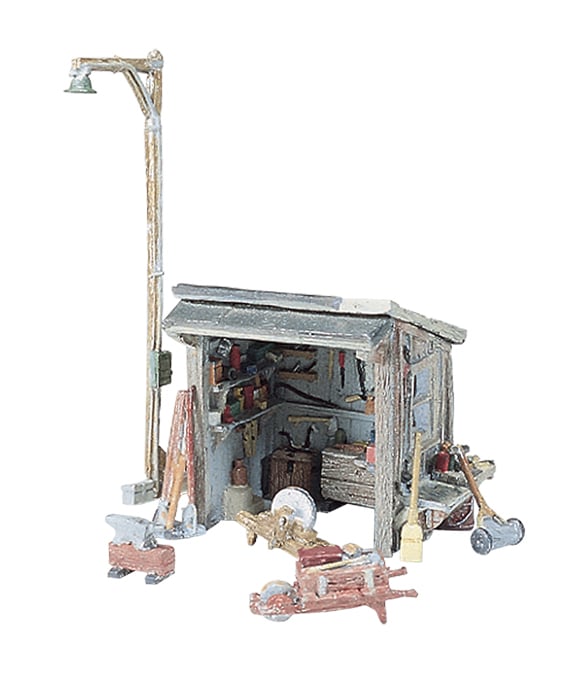 Woodland Scenics Scenic Accents H.O. Scale D216 Tool Shed