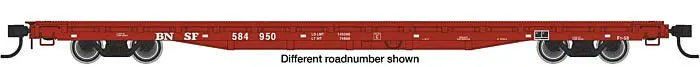 WalthersMainline HO-Scale 60’ Pullman-Standard Flatcar BNSF 