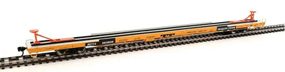 Walthers Proto H.O Scale 89' Bethlehem Flush-Deck Flatcar - Ready to Run -- TTX RTTX #160906