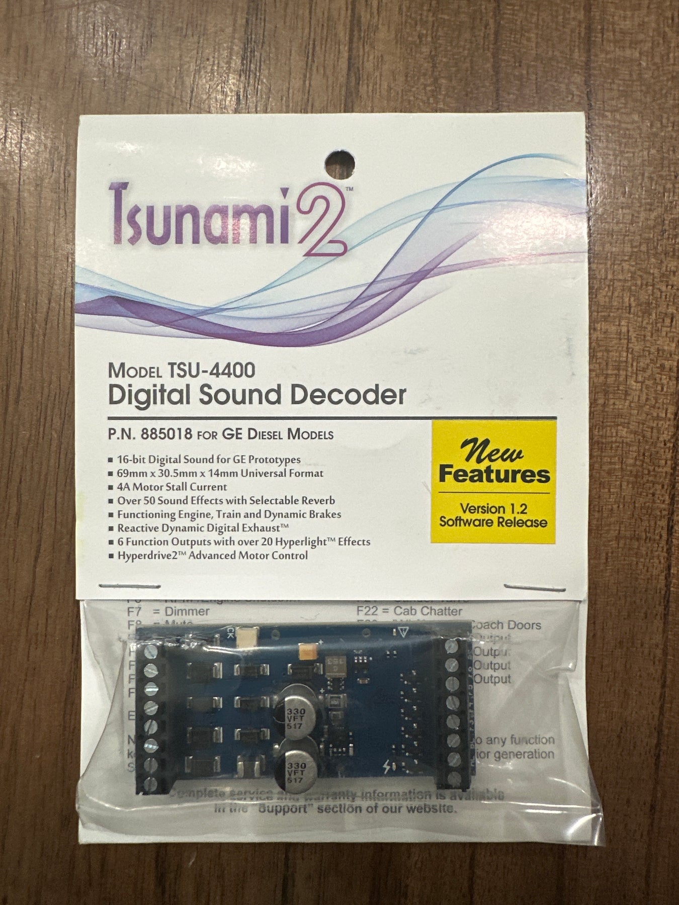 Sountraxx Tsunami 2 885019 Model TSU-4400 Digital Sound Decoder ALCO D ...