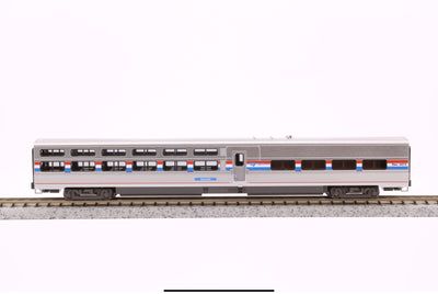 KATO N-Scale Amtrak Viewliner II Sleeper, Diner, Baggage-Dorm Phase III 4 Car Set