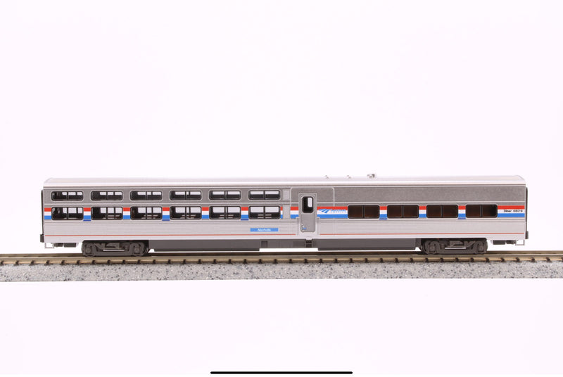 KATO N-Scale Amtrak Viewliner II Sleeper, Diner, Baggage-Dorm Phase III 4 Car Set