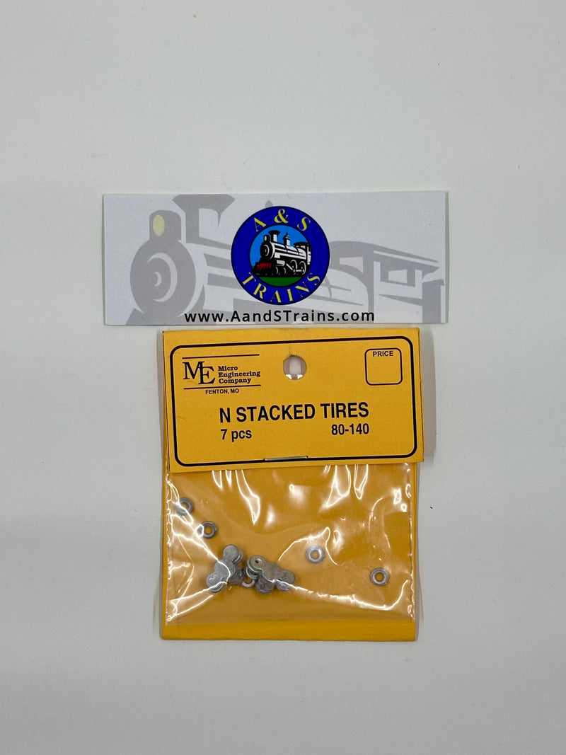 Micro Engineering Company N Scale 80-140 Stacked Tires