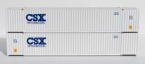 1:160 JTC CSX INTERMODAL 53' HIGH CUBE 6-42-6 corrugated containers wi ...