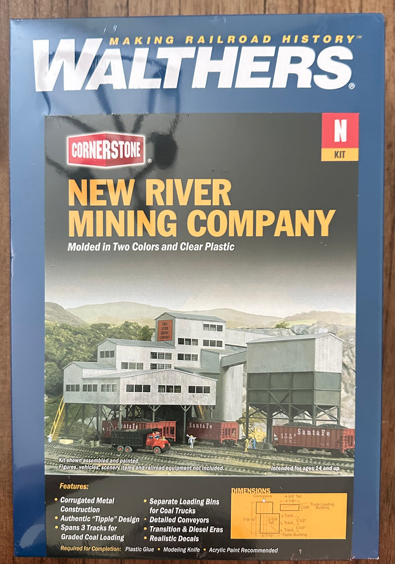 Walthers Cornerstone N-Scale New River Mining Company (933-3221)