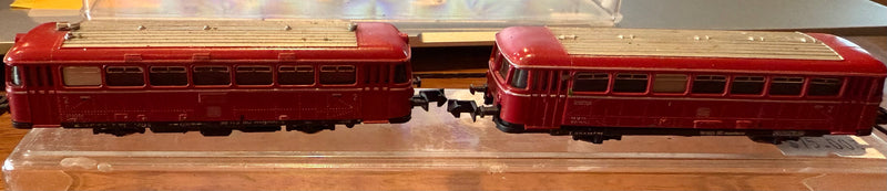 Arnold Rapido Passenger Car European Tram 1 powered 1 unpowered 96 9655 West Germany