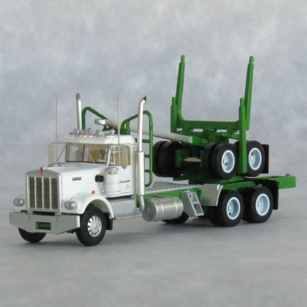 Trainworx N-Scale Kenworth W900 Log Truck w/ Trailer Boise Cascade