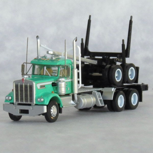 Trainworx N-Scale Kenworth W900 Log Truck w/ Trailer Jack A Buell
