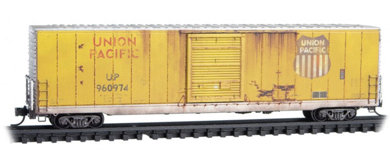 Micro-Trains N Scale Union Pacific High-Cube Box Car Weathered 104 44 051 Rd
