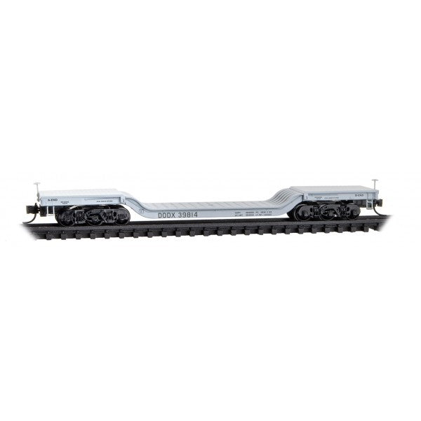 Micro-Trains N Scale Heavyweight Depressed-Center Flat Car DODX 109 00 272 Rd