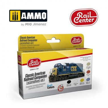 Ammo - Rail Center - American Freight Cars Acrylic Colors R-1007