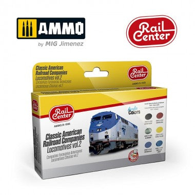 Ammo - Rail Center - Classic American Railroad Companies - Locomotives Vol. 2 R-1008