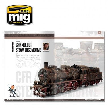 AMMO MODELLING SCHOOL - Railway Modeling: Painting Realistic Trains (English) 6250