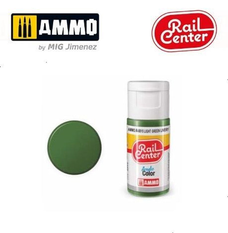 AMMO by Mig R-0015 - Light Green Livery (15 Ml)