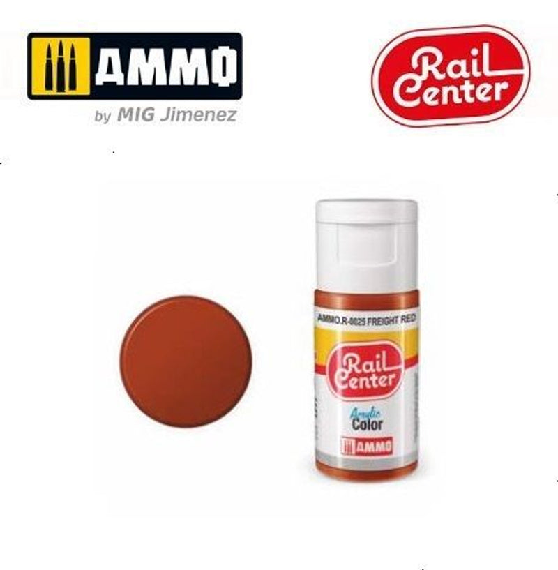 AMMO by Mig R-0025 - Freight Red (15 Ml)