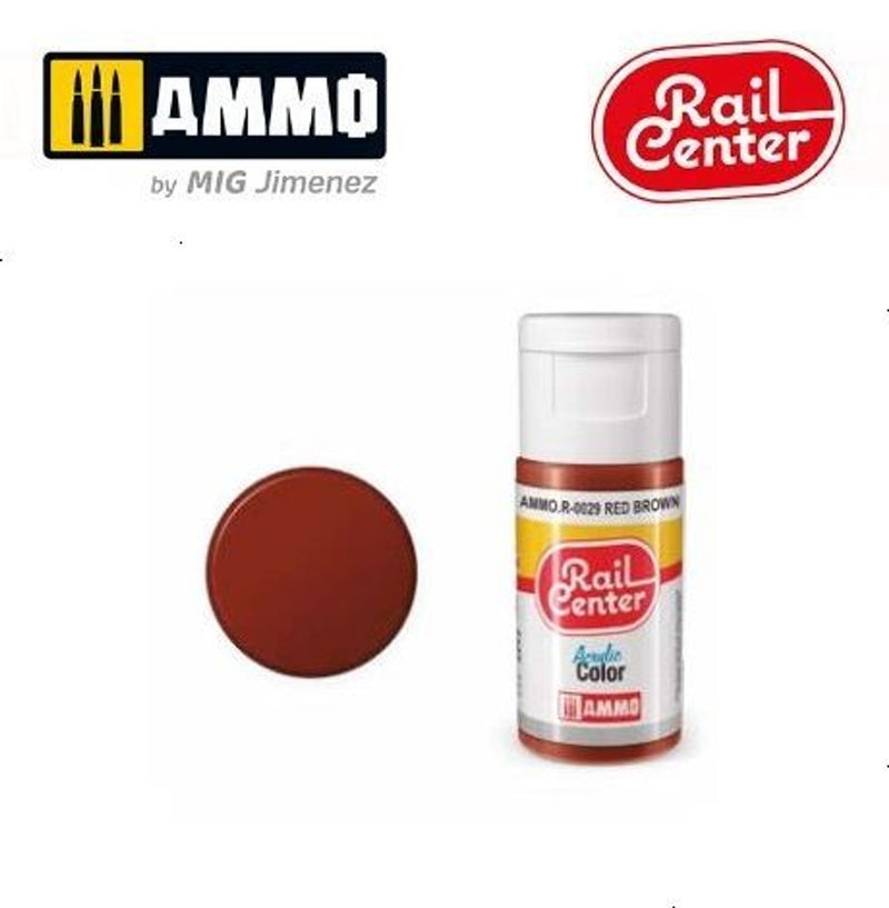 AMMO by Mig R-0029 - Red Brown (15 Ml)
