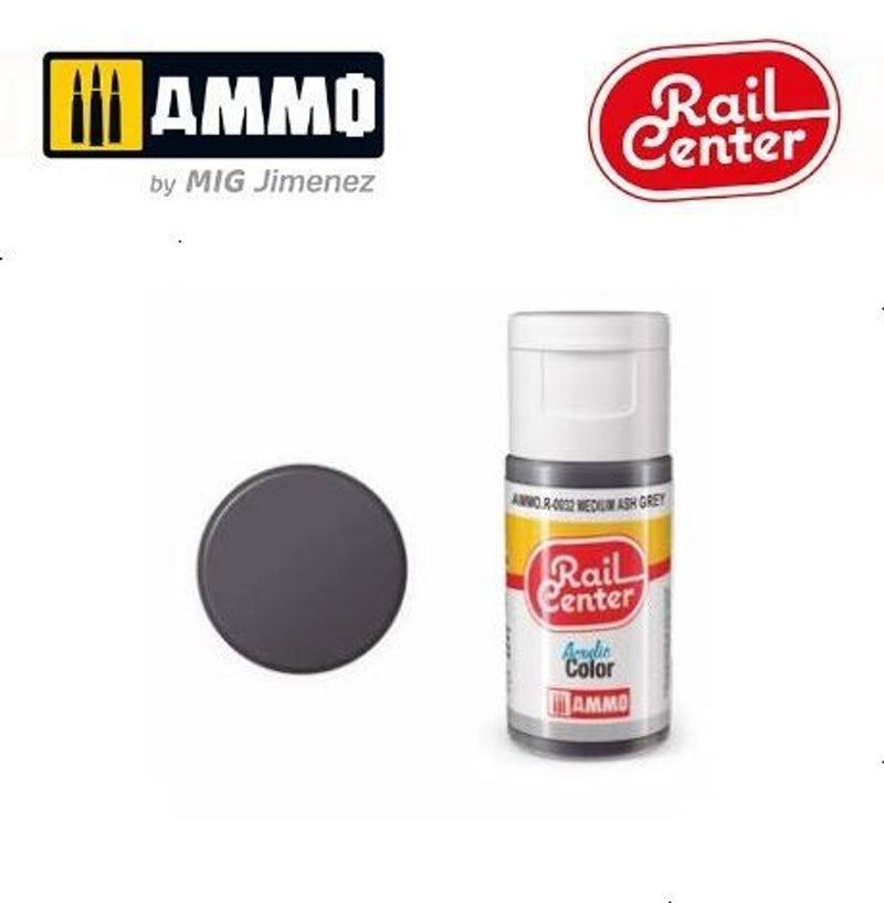 AMMO by Mig R-0032 - Medium Ash Grey (15 Ml)