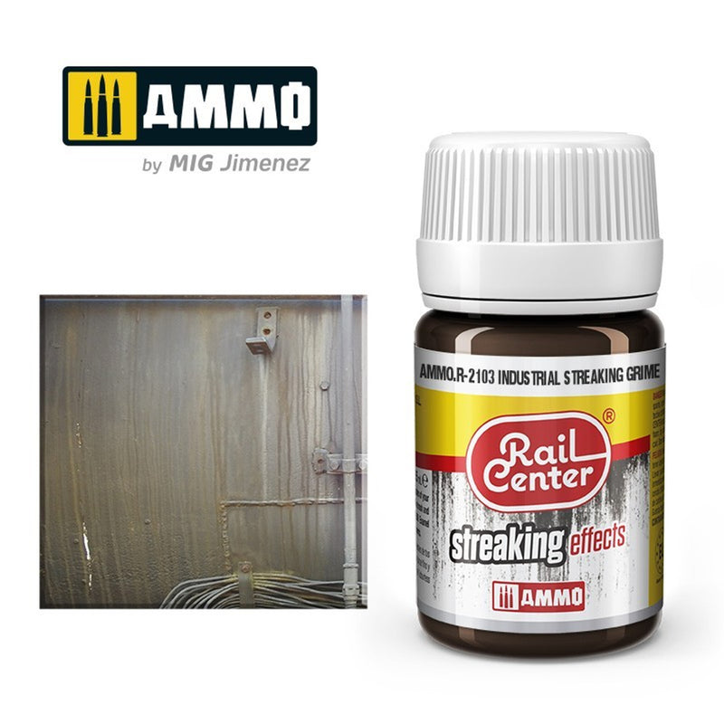 AMMO by Mig R-2103 - Industrial Streaking Grime (35 Ml)