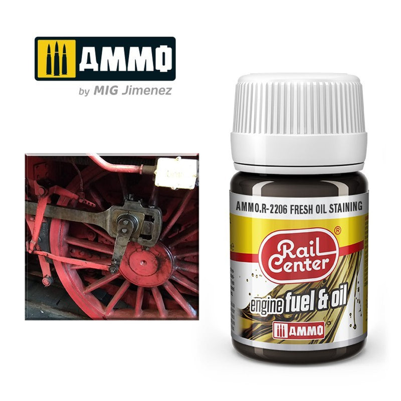 AMMO by Mig R-2206- Fresh Oil Staining (35 Ml)