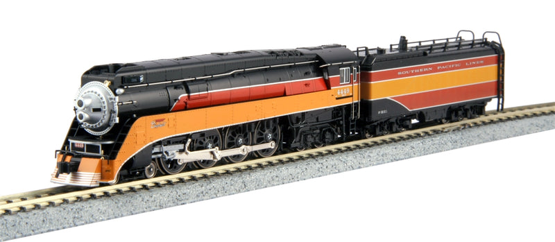 N Scale - Kato USA - 126-0307 - Locomotive, Steam, 4-8-4 GS-4 - Southern Pacific - 4449