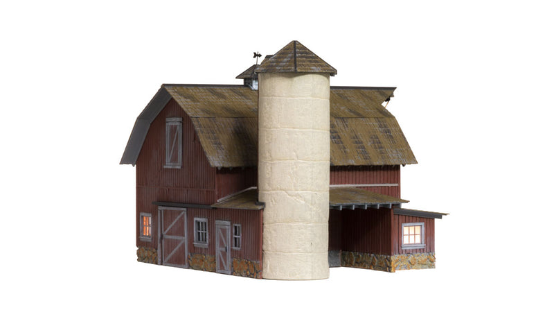 Woodland Scenics O Scale Old Weathered Barn BR5865