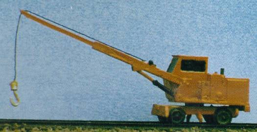 Railway Express Miniatures N Scale M.O.W. Utility Crane REM-2021