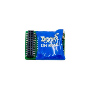 Digitrax H.O. Scale DH166MT Mobile Decoder with 21MTC interface