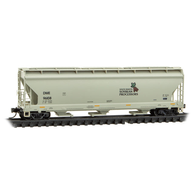Micro-Trains N Scale 094 00 910 3 Bay Covered Hopper 