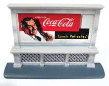 Classic Metal Works H.O. Scale 20233 Billboard Coca-Cola