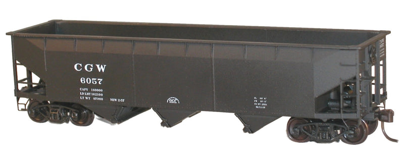Accurail H.O. Scale 7543 AAR Triple Hopper 6057