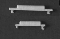 Details Associates H.O. Scale 2303 Cab Armrests - 24 x 36" Stepped pkg(8) missing 2 of longer armrest