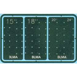 Atlas N Scale N SCALE BLMA57 GRAB IRON DRILL TEMPLATES (4 SIZES)