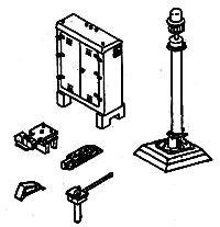 Details West H.O. Scale HD-900 Hot Box Detector