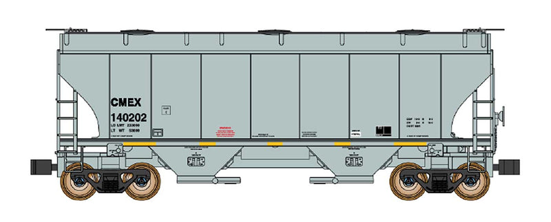 InterMountain N Scale 669004-01 Trinity 3281 Covered Hopper CEMEX 140159