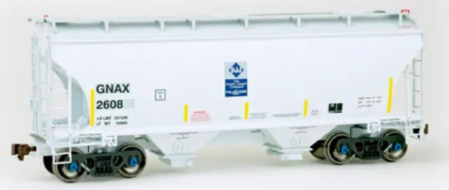 American Limited H.O. Scale ALM 2018 Trinity 3281 2-Bay Covered Hopper GNAX 2631