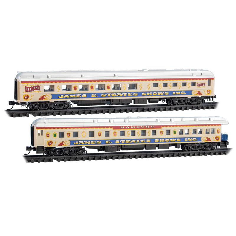 Micro Trains N Scale 983 02 265 Strates Shows 2-pack